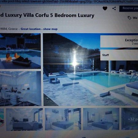 Diamond Luxury Villa Corfu Kato Spilaion 외부 사진